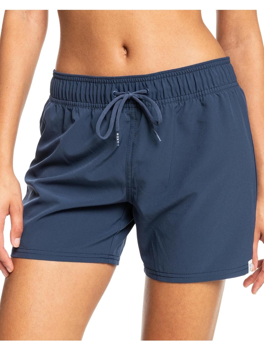 Roxy Board Shorts 5" Inseam Elastic & Drawcord Waist, Quick Dry L. 2484/bb12-2 - Picture 2 of 7